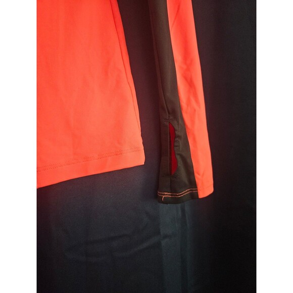 Pink Victoria's Secret Quarter Zip Thin Long Sleeve Shirt - Size Small - Picture 4 of 5